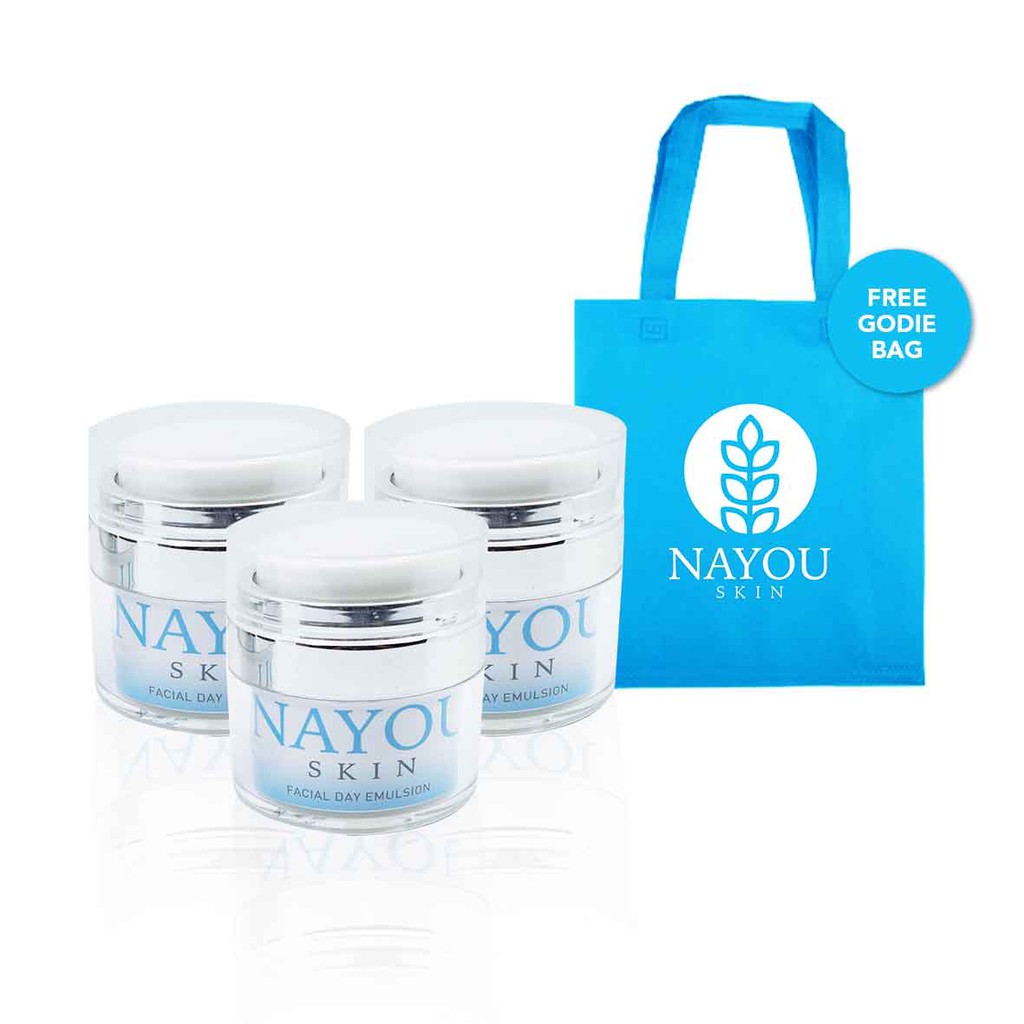 

[TRIPLEPACK] Nayou Skin Facial Day Emulsion