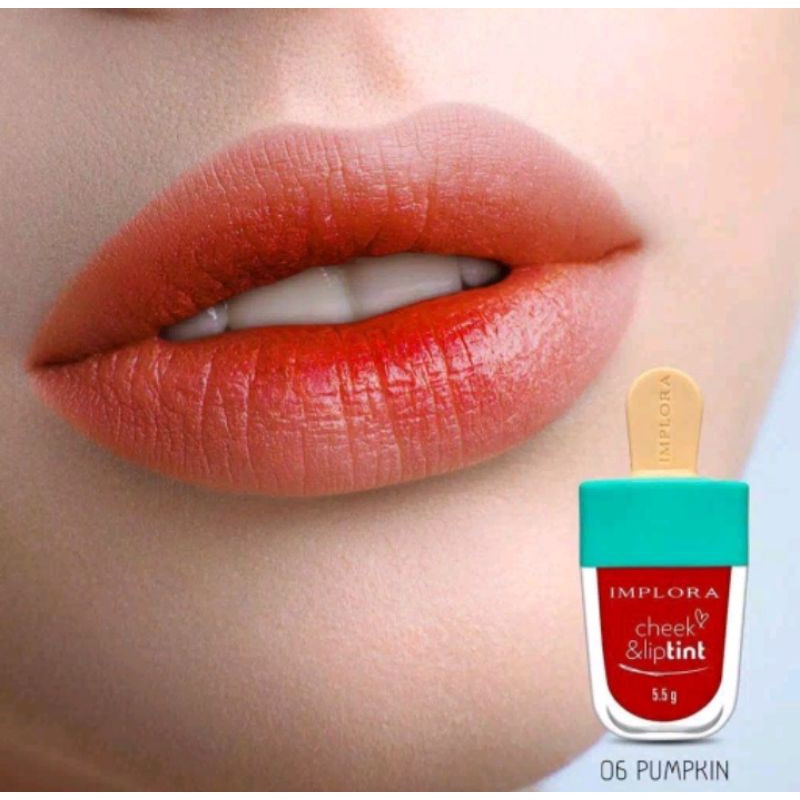 Implora lip tint original/implora murah/original -red wine/pumkin/vampir blood