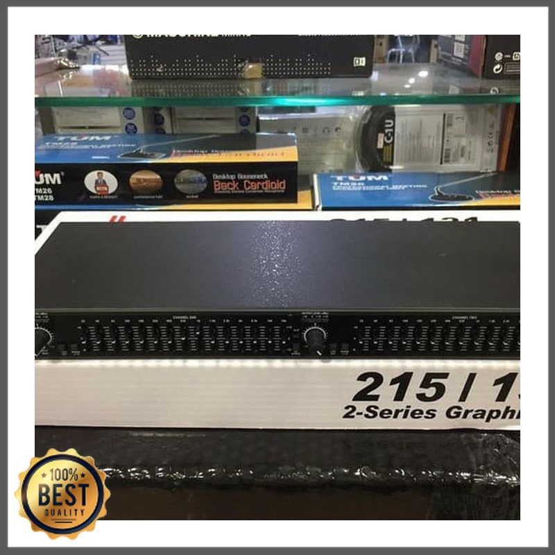 Mishad Shop -  EQUALIZER DBX 215 + SUBWOOFER GRADE A++ NEW INCLUDE SUB OUT GU-5117-1055