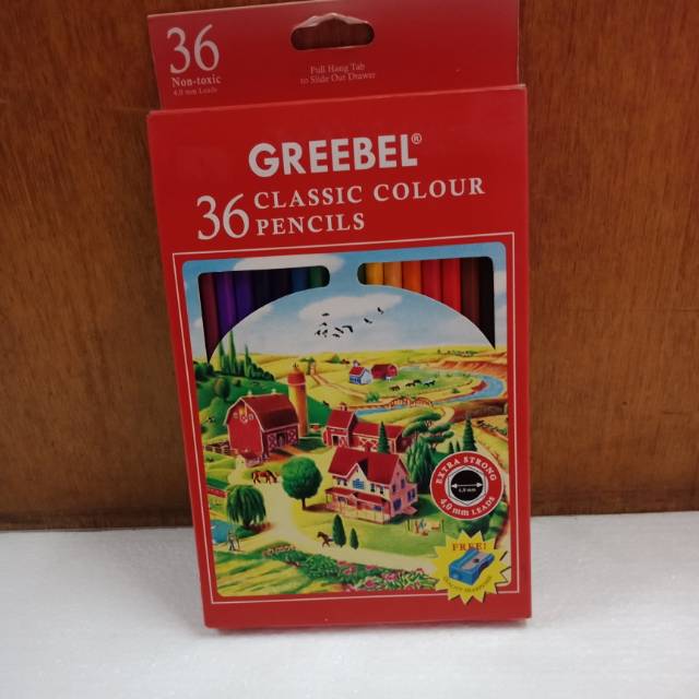 

Pensil Warna Greebel 36 Classic Colour Pencils