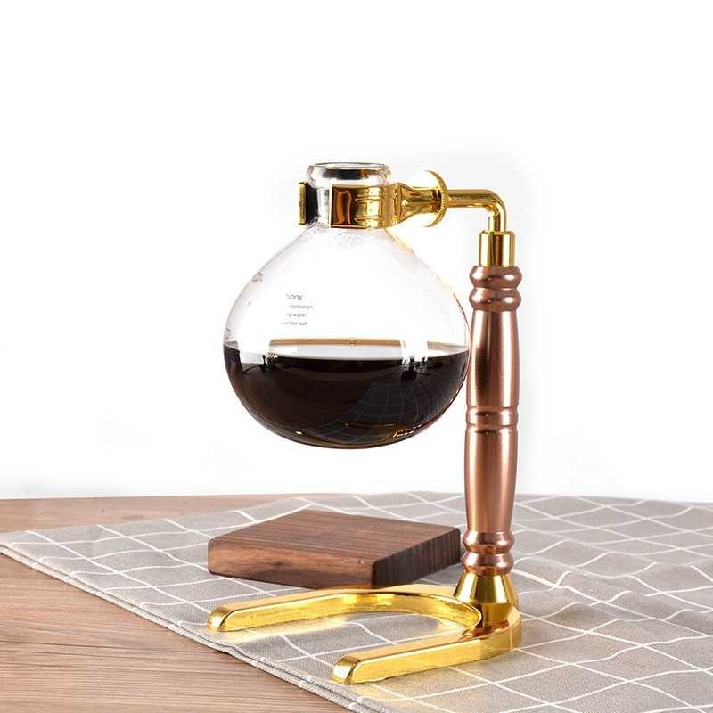 Siphon Kopi Manual Japanese Style Coffee Maker Vacuum Pot 3 Cups