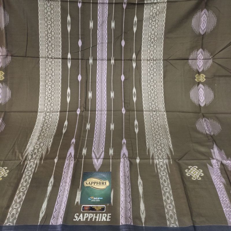 Sarung Tenun Sapphire SGJ Songket Gunung Jaquard