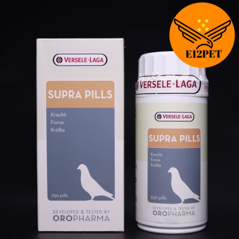 Supra Pills 250 Pill Herbal Merpati Balap / Penambah Kecepatan Balap