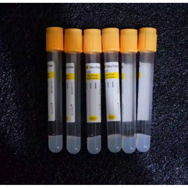 tabung prp 5 ml gel cloth activator tabung prp 6 ml tabung prp 8,5 ml Tube Centrifuge Serum facial