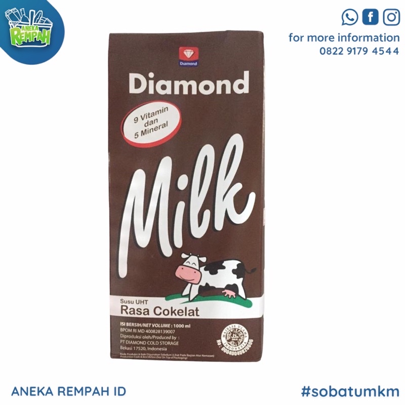 Diamond UHT Chocolate 1L