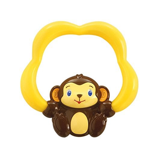 Bright Starts Soothing Safari Baby Teether Monkey