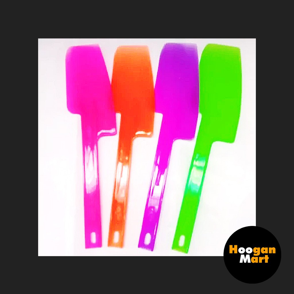 [ Solet ] Spatula / Solet Plastik Besar Jumbo Warna