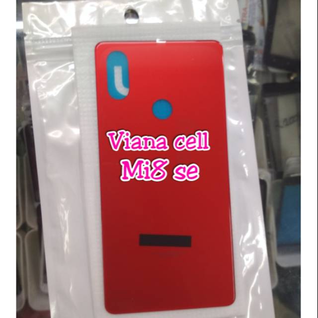 NEW TUTUP BELAKANG XIAOMI MI8 SE / BACK DOOR COVER CASING KESING TUTUP BATREI XIOMI MI 8 SE ORIGINAL