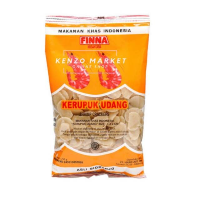 

FINNA KERUPUK UDANG NUSANTARA 250 GR