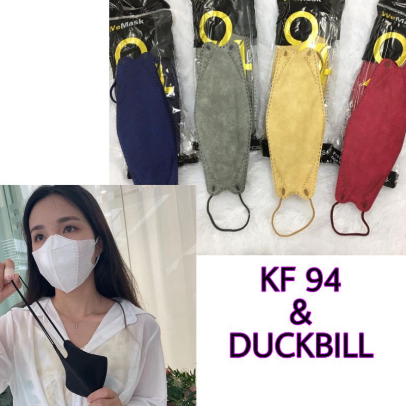 MASKER KF94,MASKER DUCKBILL DEWASA ECER, MASKER DUCKBILL ANAK