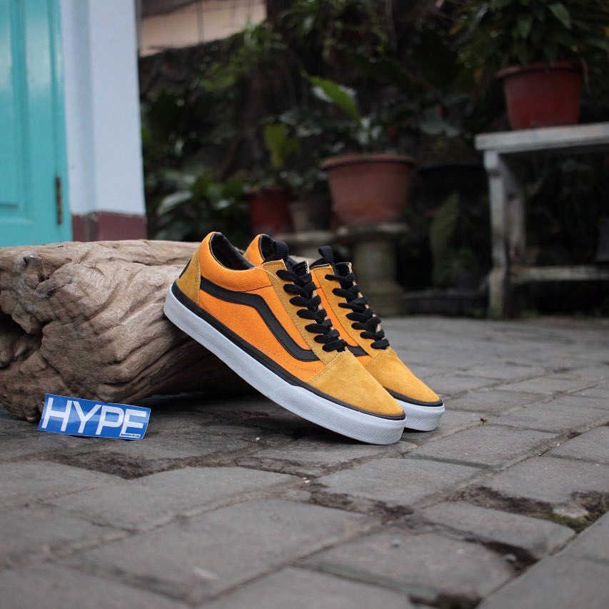 vans x north face yellow