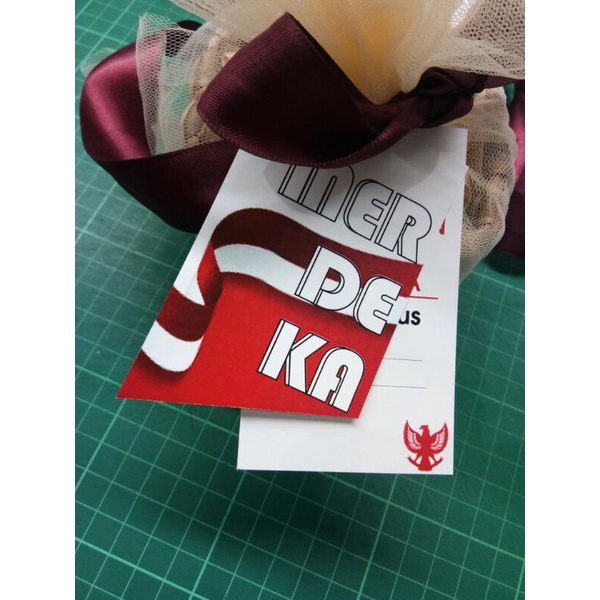 

kartu tag kemerdekaan 17 an double 25 set