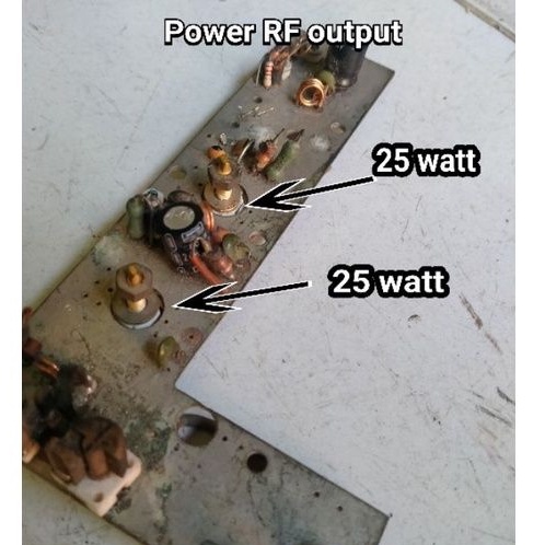 Radio ( Transistor Final ) untuk penguat RF Transmiter/Receiver cabutan 2 buah untuk BOSTER dll