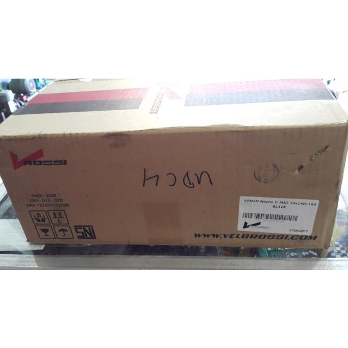 VELG VROSSI RACING MIO XRIDE STANDAR RING 14 LEBAR 140-160 PALANG 5