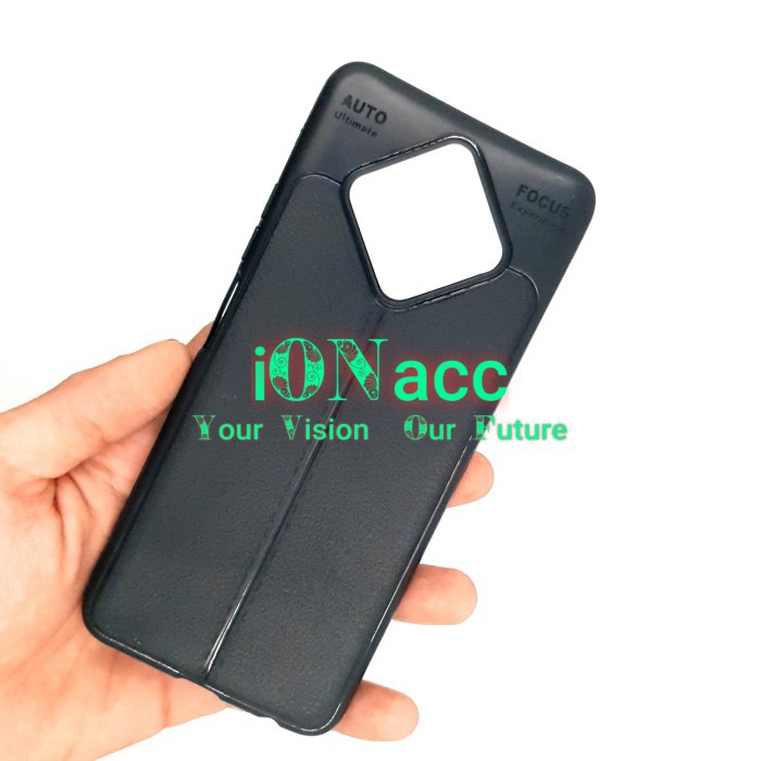 LEATHER CASE INFINIX ZERO 8 X687 - TPU AUTO FOCUS EMBOSS SOFTCASE