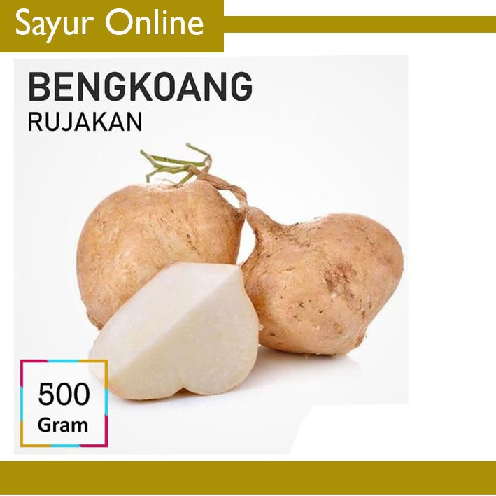 

[SayurOnline] BENGKOANG - BAHAN RUJAK [500g]