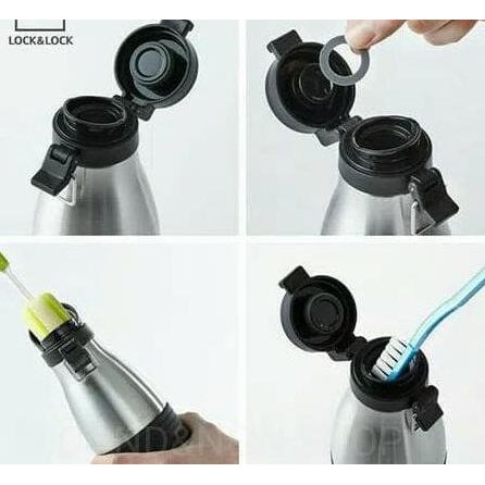 Terlaris Lock N Lock Cool Hot Tumbler Cylinder Botol Termos Tahan Panas Dingin Sale