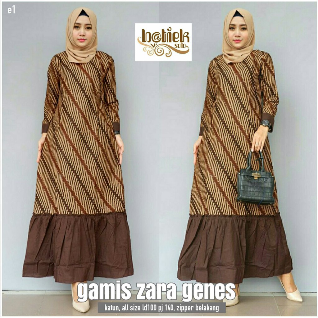 Gamis Zara Genes Shopee Indonesia