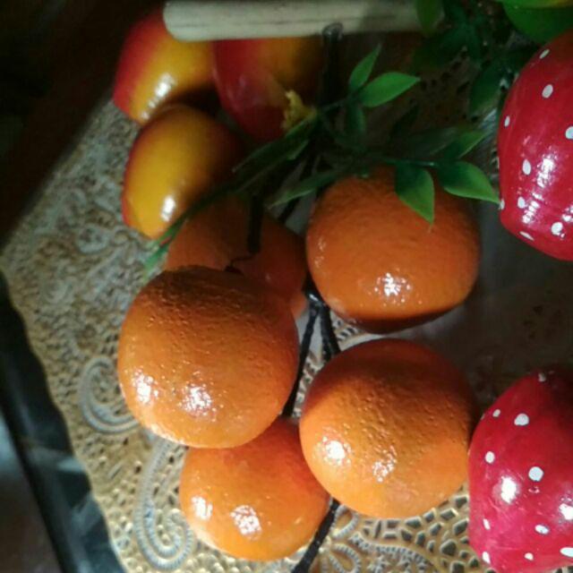 Artificial Fruits / Buah Palsu, Hiasan Dinding Aneka Buah Mirip Aslinya, Isi 6