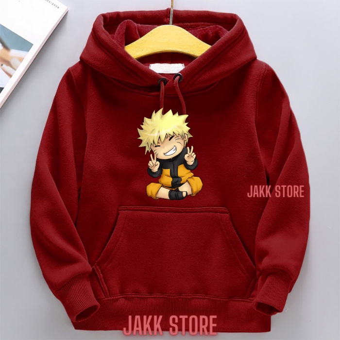 Sweater Anak Laki Laki Perempuan/Sweeter NARUTO Anak Usia 2-15 Tahun/Hoodie Anak Lucu/Hodie Anak Anak Terbaru