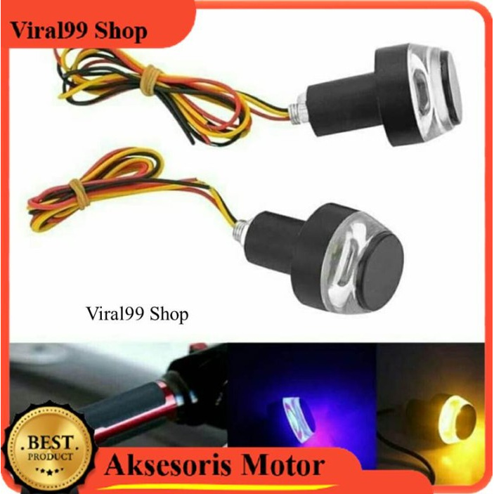 Lampu Sen Jalu Stang Motor Universal Senja Dan Sen