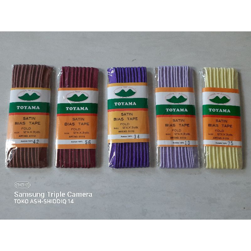 bisban pita satin isi toyama