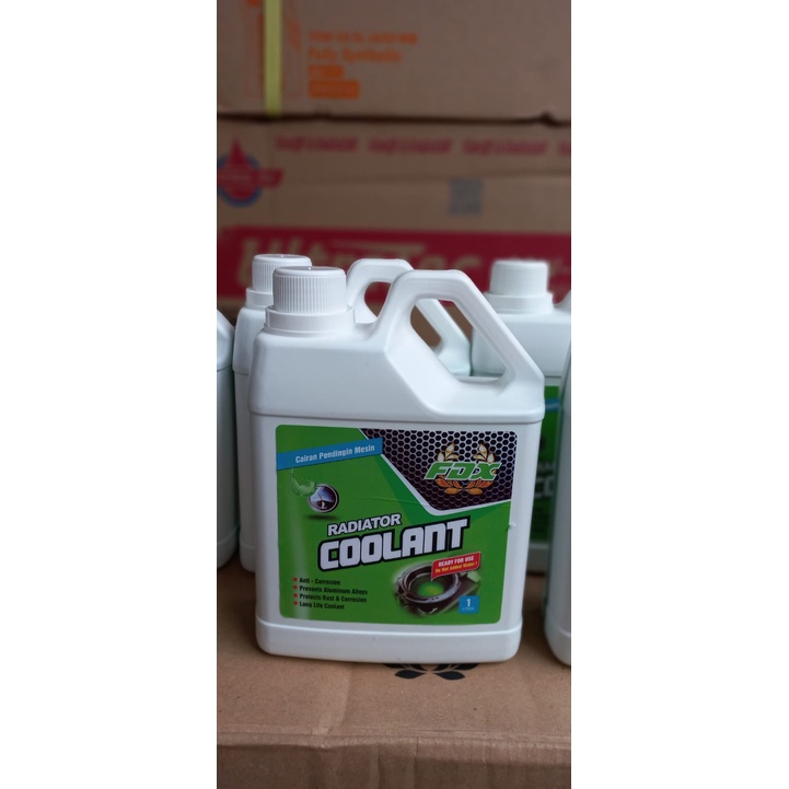 Cairan Radiator Coolant merek FDX Cairan Pendingin Mesin 1L - Green