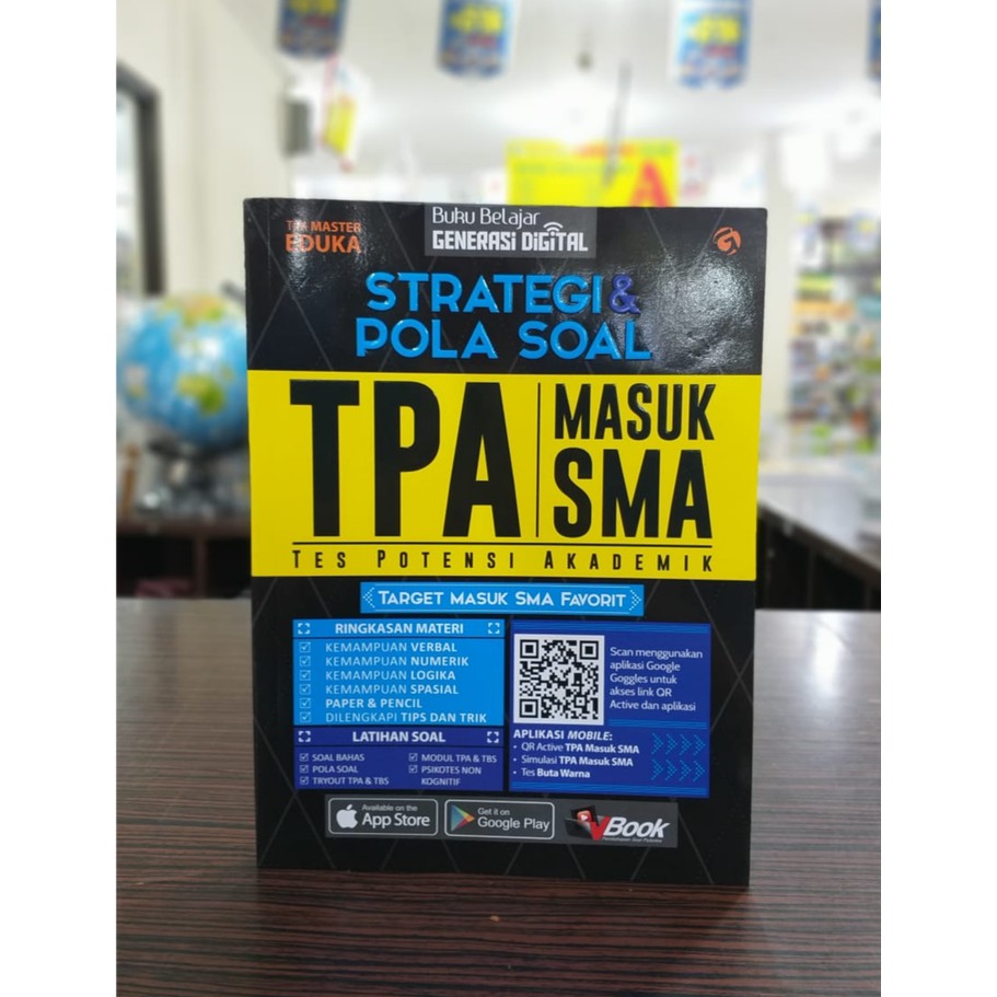 Buku Tes Masuk Sma Strategi Pola Soal Tpa Masuk Sma Shopee Indonesia