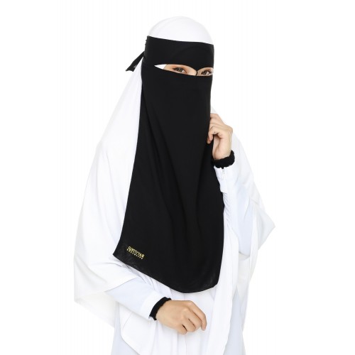 Niqab Qayra 1 Layer, Qibtiyyah, QIbtiyyah Exclusive Original Malaysia