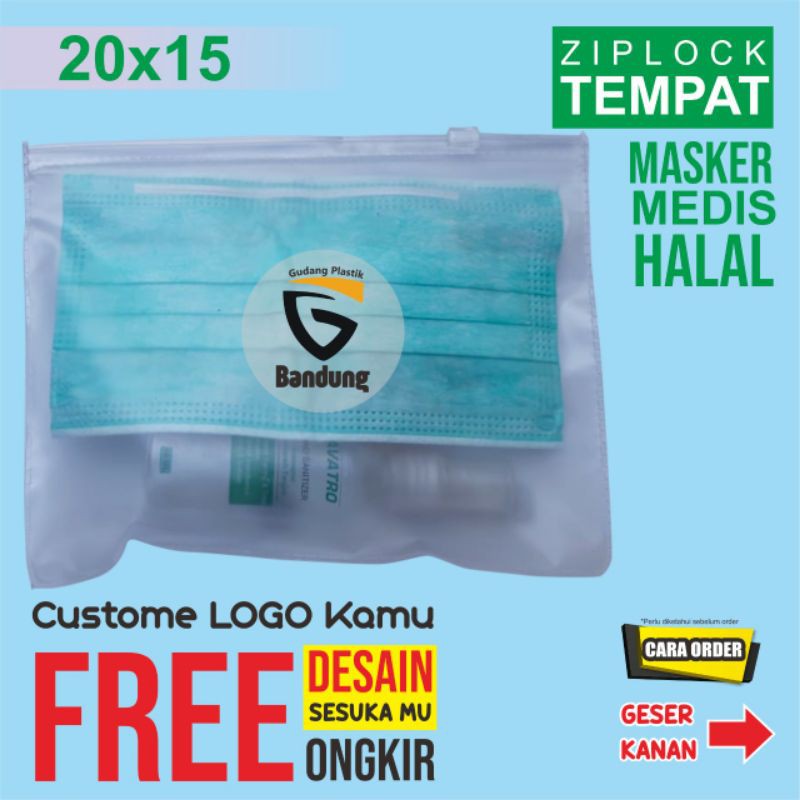 Pouch masker medis