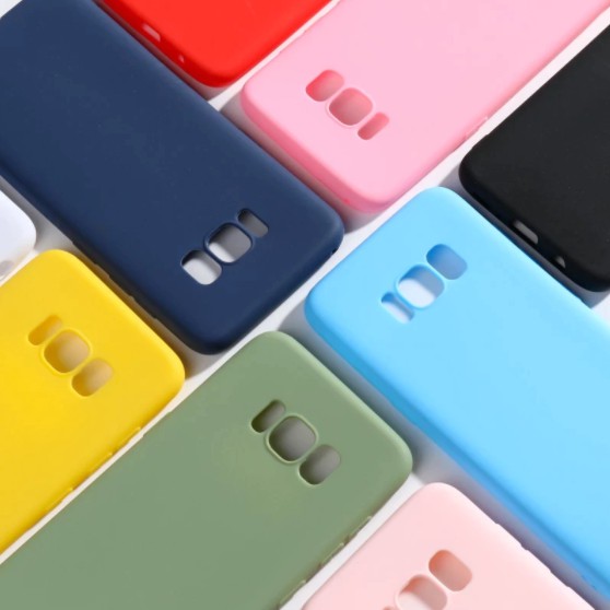 SAMSUNG ( S8 / S8 PLUS ) TPU SILICONE SOFTCASE CANDY BAHAN PREMIUM DIJAMIN ORIGINAL DAN BERKUALITAS