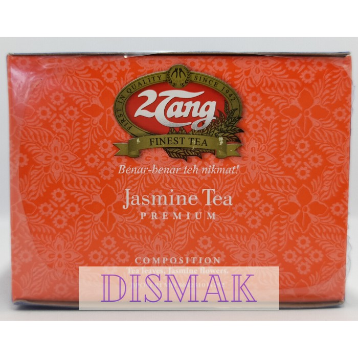 Teh 2 Tang Celup Premium Jasmine Melati  (ISI 50)