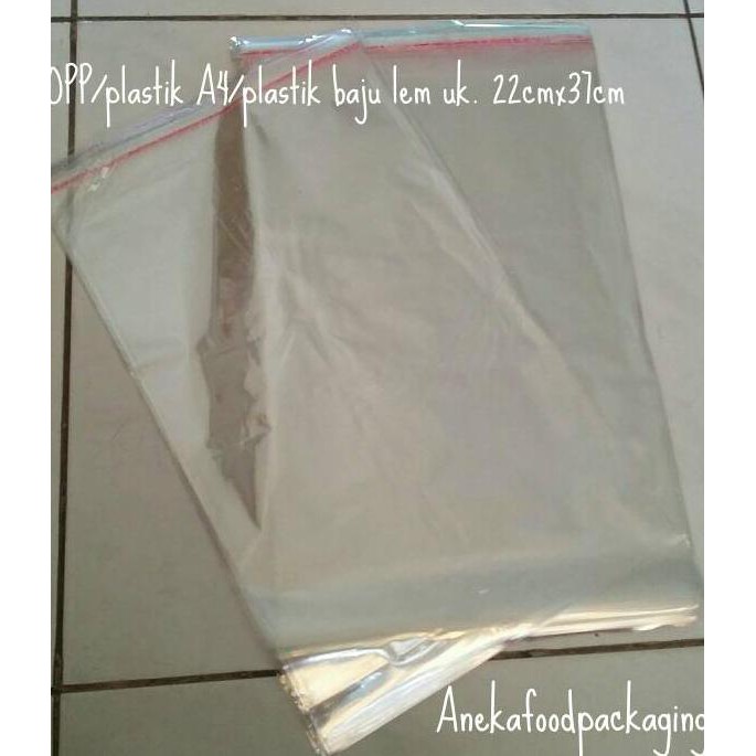 

Tp964776- Opp/Plastik A4/Plastik Baju Lem Uk. 22Cmx37Cm R3573E3S