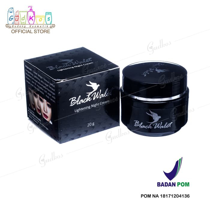 

Black Walet Lightening NIGHT Cream BPOM