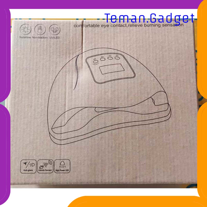TG-FE208 Biutte.co Pengering Kutek Kuku UV LED Nail Dryer 72 W 36 LED - X5 Plus