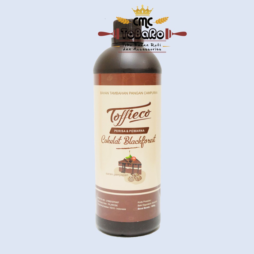 

Toffieco Pasta Rum Bakar / Blackforest / Coklat / Butter Cream / Mocca 1 Liter