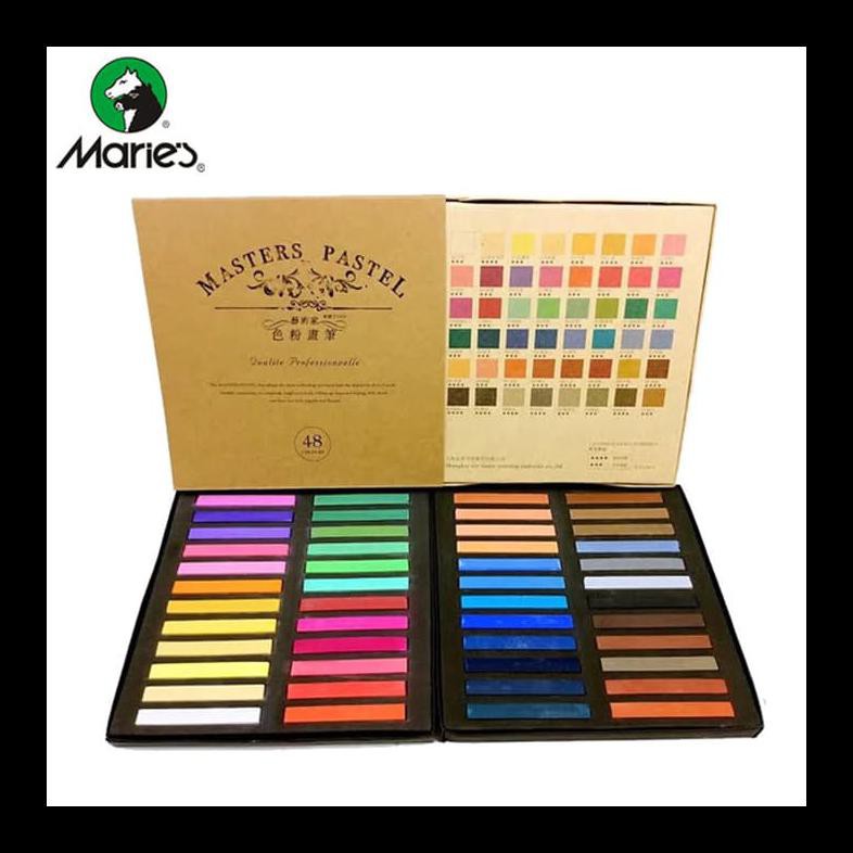 

BARU MARIES MASTER SOFT PASTEL SET 48 PERALATAN MELUKIS MURAH