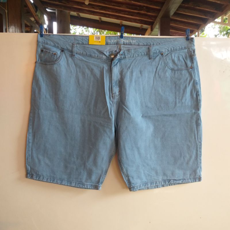 CELANA JEANS PANJANG &amp; PENDEK PRIA SUPER DUPER JUMBO 52-60