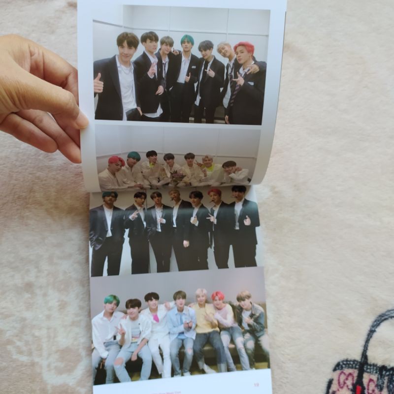 [READY STOCK] FOLDING POSTCARD BTS MEMORIES 2019