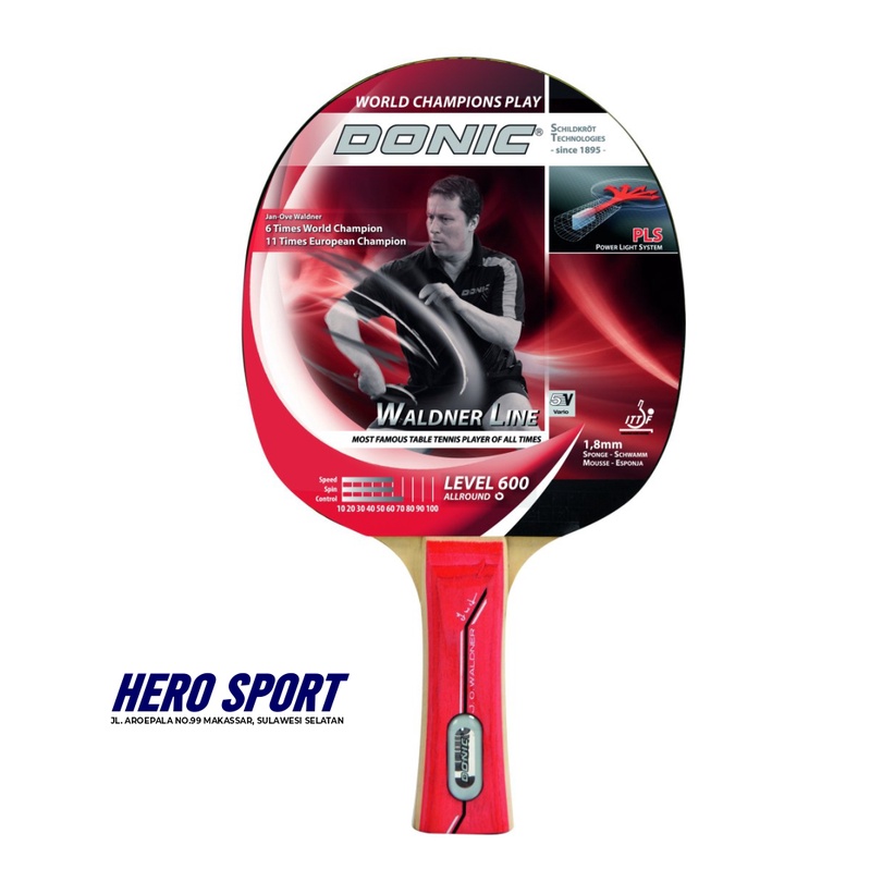 DONIC WALDNER 600 MADE UP BLADE