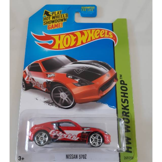 Hot Wheels Nissan 370z Merah Greddy hotwheels HW