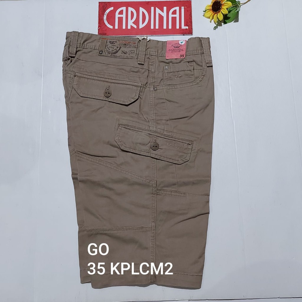 BB 35- KPL CARDINAL KEMPOL CASUAL Celana Pendek Kempol Fashion Pria Brand Kekinian