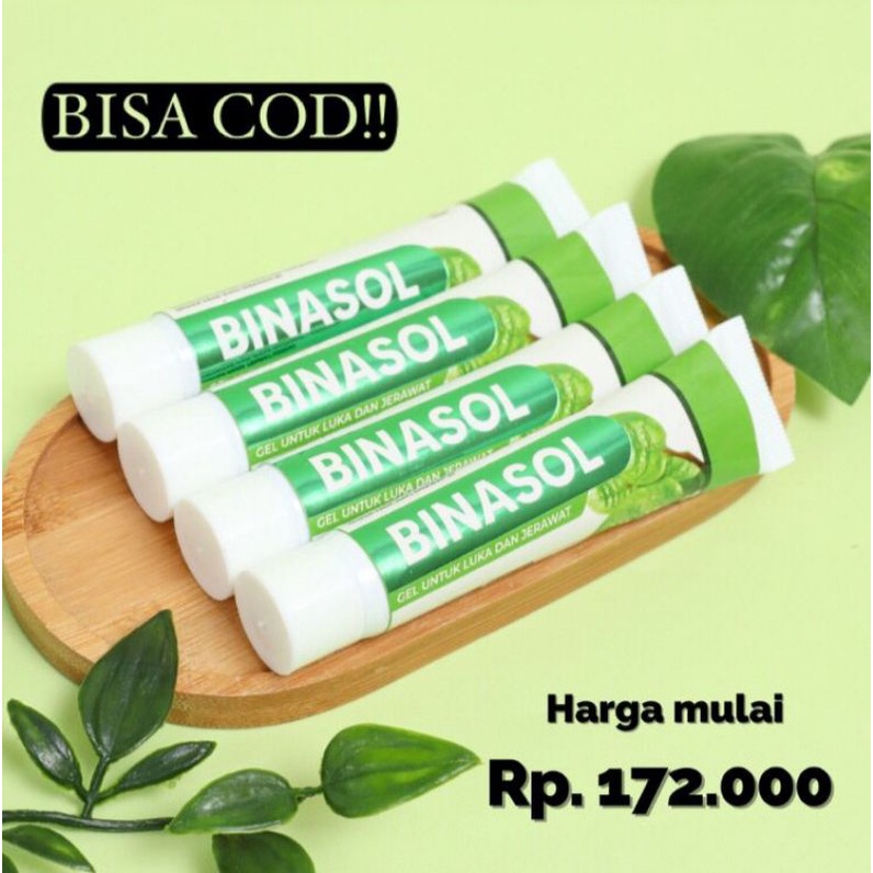 Binasol Gel Obat Oles untuk Luka Bakar dan Jerawat