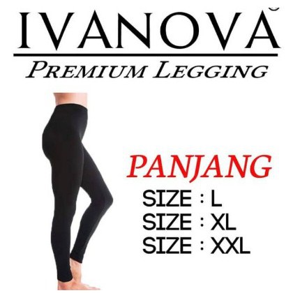 Celana Legging Ivanova Panjang Wanita Legging - ALEXAGROSIR