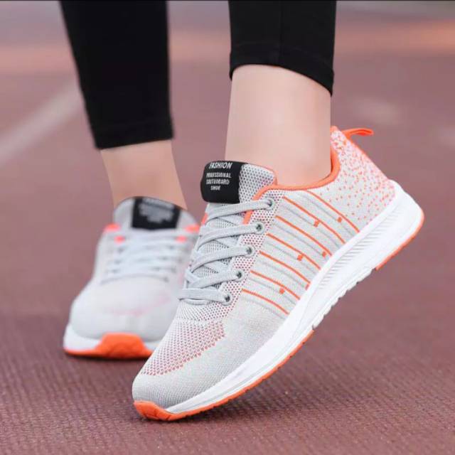 sepatu wanita sneakers running Fashion Women Fn03