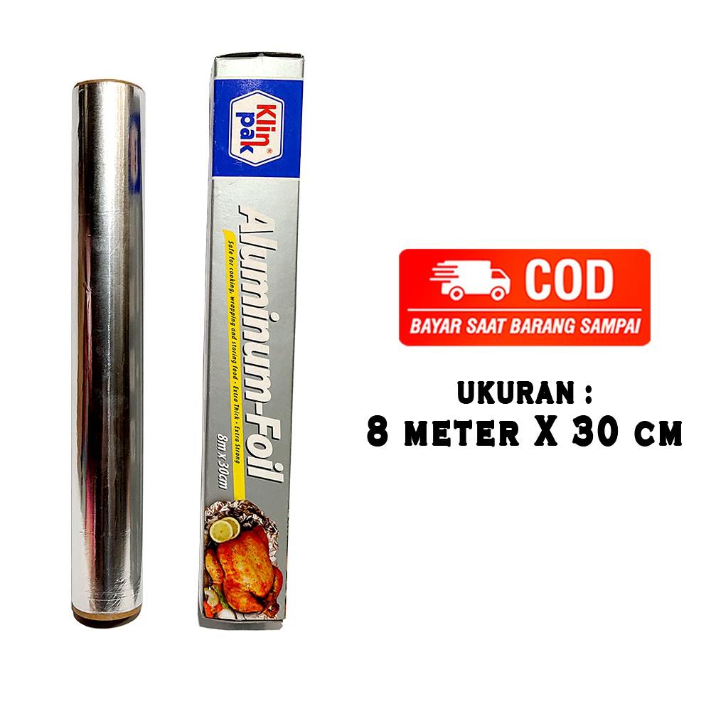 ALUMINIUM FOIL BOX BAGUS 30 CM x 5 METER