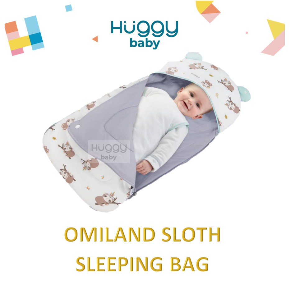 Omiland OB2615 Sleeping Bag SLOTH Series Bedong Selimut Bayi SLOTH