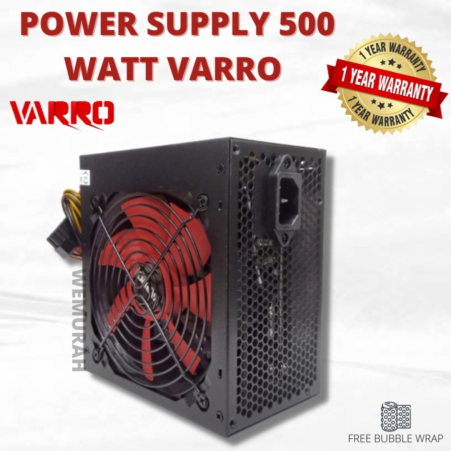 Powersupply 500Watt - Power supply Fan besar 500watt - Psu Komputer