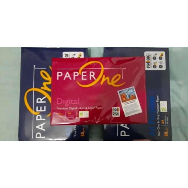 

Kertas Paper One A4 80 gram 2 pak