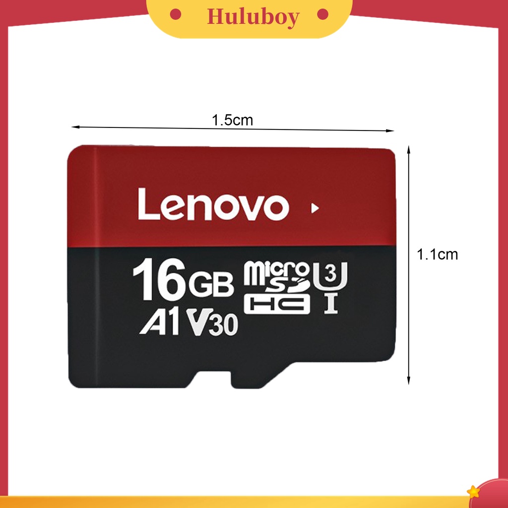 (Huluboy) Kartu Memori TF U3 Kapasitas Besar 16GB 32GB 64GB Untuk Lenovo